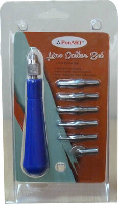 Linol Oyma Bıçağı Plastik Sap 6 Uç
