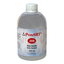 Ponart - Mat Vernik 500ml