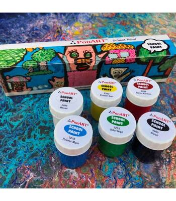 School Paint 20ml 6 Renk