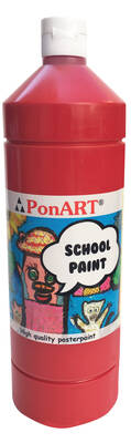 School Paint Açık Kırmızı 1000ml