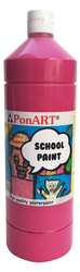 Ponart - School Paint Sıklamen 1000ml