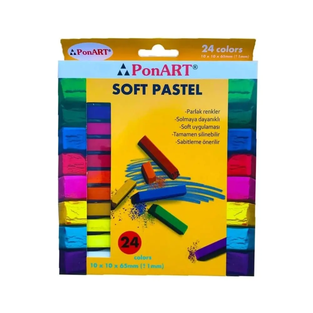 Ponart - Soft Pastel 24lü Set