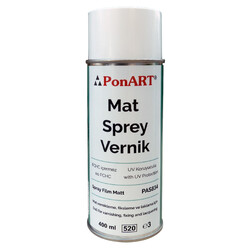 Ponart - Mat Sprey Vernik Mat 400ml