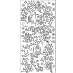 Ponart - PonART Sticker 3D Romeo (Gümüş)