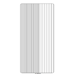 Ponart - PonART Sticker Border Çubuk (Altın)