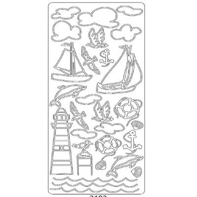 PonART Sticker Deniz (Gümüş)