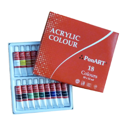 Ponart - Troya Akrilik Boya Set 18x12 ml