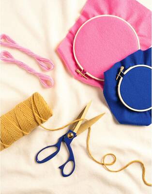 Premium Makas mavi 20 cm