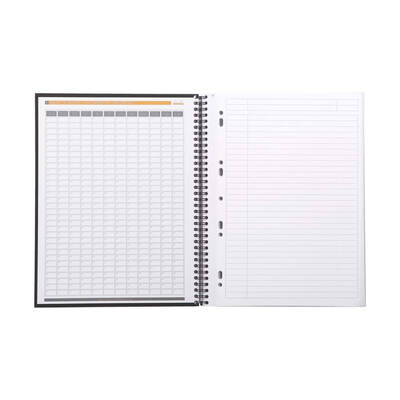 Active A4+ Spiralli Çizgili Defter 80 Yaprak