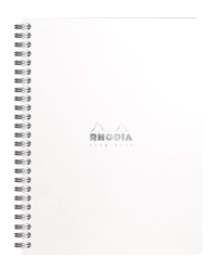 Rhodia - Basic 16x21cm Çizgili Defter Spiral 80 Yaprak