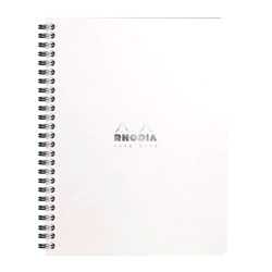 Rhodia - Basic 16x21cm Kareli Defter Spiral 80 Yaprak