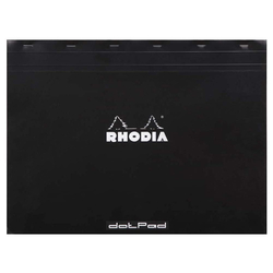Rhodia - Basic A3+ Dot Blok Siyah Kapak 80 Yaprak