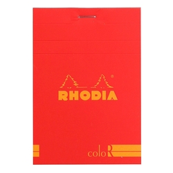Rhodia - 8,5x12cm Çizgili Blok Poppy Kapak 90gr 70 Yaprak