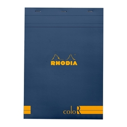Rhodia - A4 Çizgili Blok Sapphire Kapak 90gr 70 Yaprak