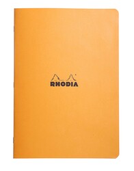 Rhodia - Basic A4 Çizgili Defter Turuncu Kapak 48 Yaprak