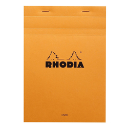 Rhodia - Basic A5 Çizgili Blok Turuncu Kapak 80 Yaprak