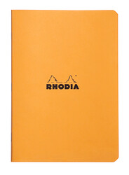 Rhodia - Basic A5 Çizgili Defter Turuncu Kapak 48 Yaprak