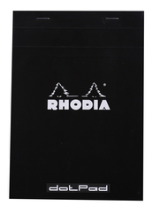Rhodia - A5 Noktalı Blok Siyah Kapak 80 Yaprak