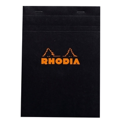 Rhodia - A5 Kareli Blok Siyah Kapak 80 Yaprak