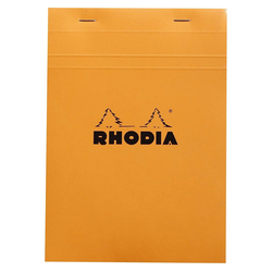 Rhodia - Basic A5 Kareli Blok Turuncu Kapak 80 Sayfa