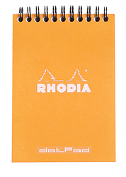 Rhodia - Basic A6 Noktalı Blok Turnc Kapak Spiral 80