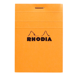 Rhodia - Basic A7 Kareli Blok Turuncu Kapak 80 Yaprak