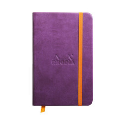 Rhodia - Boutique Rodiarama 9x14cm Çizgisiz Defter Violet Sert Kapak