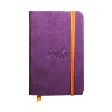 Boutique Rodiarama 9x14cm Çizgisiz Defter Violet Sert Kapak