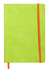 Rhodia - A5 Çizgili Defter A.GREEN Yumuşak Kapak 80 Yaprak 90gr