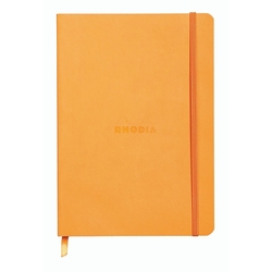 Rhodia - A5 Çizgili Defter Turuncu Yumuşak Kapak 80 Yaprak 90gr