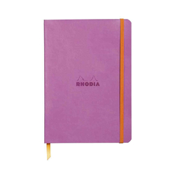 Rhodia - Rhodiarama A5 Dot Defter Lilac Yumuşak Kapak 80 Yaprak