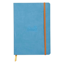 Rhodia - A5 Noktalı Defter Turkuaz Yumuşak Kapak 80 Yaprak 90gr