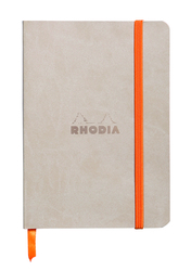 Rhodia - A6 Çizgili Defter Beige Yumuşak Kapak 72 Yaprak 90gr