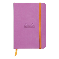 Rhodia - Rhodiarama A6 Çizgili Defter Lilac Yumuşak Kapak 72 Yaprak