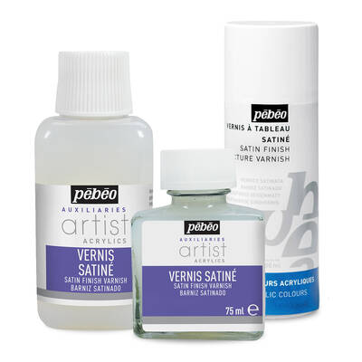 Satin Finish Picture Varnish - Saten Final Vernik