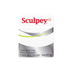 Sculpey - Sculpey III Polimer Kil Beyaz 57gr