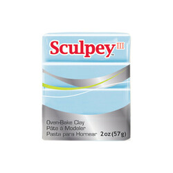 Sculpey - Sculpey III Polimer Kil Gök Mavi 57gr