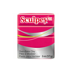 Sculpey - Sculpey III Polimer Kil Kırmızı 57gr