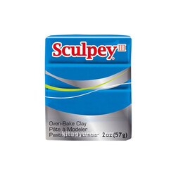 Sculpey - Sculpey III Polimer Kil Mavi 57gr