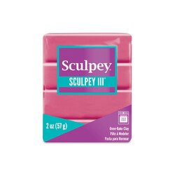 Sculpey - Sculpey III Polimer Kil Pembe 57gr