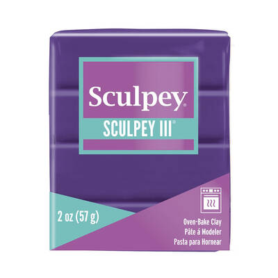Sculpey III Polimer Kil Purple 57gr