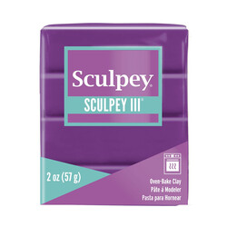 Sculpey - Sculpey III Polimer Kil Violet 57gr