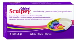 Sculpey - Sculpey Original Sculpey 454gr Beyaz