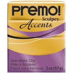 Sculpey - Sculpey Premo Polimer Kil 57gr 18k Altın