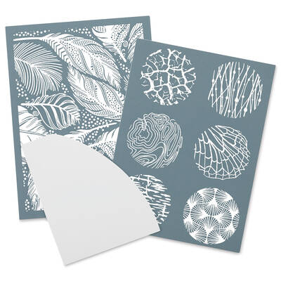 Serigrafi Şablonu - Doğa