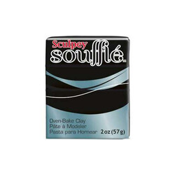 Sculpey - Souffle Haşhaş Siyah Rengi 48gr