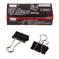 SDI - Double Clips Metal Kıskaç - 19mm