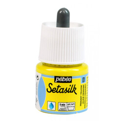 Pebeo - Setasilk İpek Boya 45ml Şişe - 01 Primary Yellow