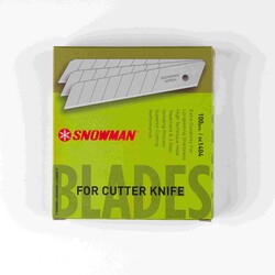 Snowman - Geniş Maket Bıçağı Yedeği 100lü Paket