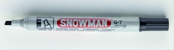 Snowman - Kesik Uç Permanent Markör - SİYAH